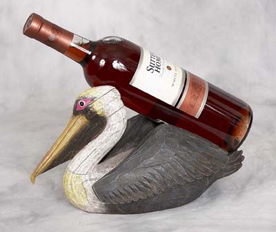 Pelican Wine Bottle Holder