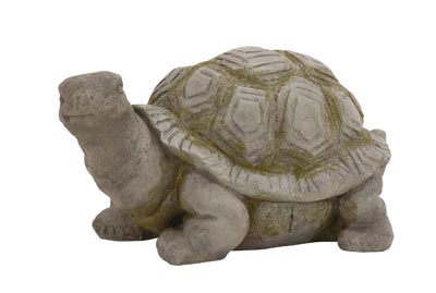 Concrete Look Garden Turtle - Globe Imports