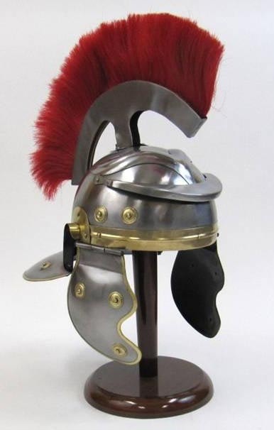 nauticalmart larp armour roman centurion helmet