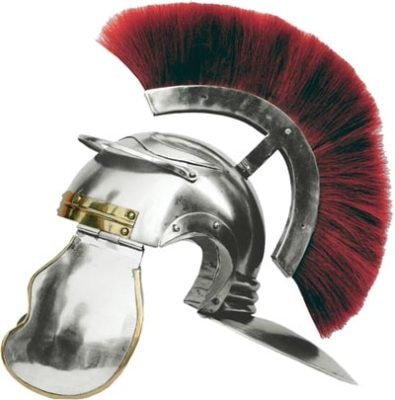 Centurion Helmet with Crest - Globe Imports