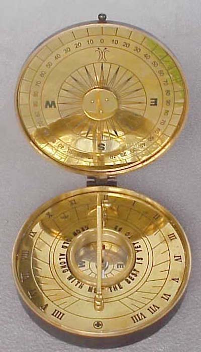 Sundial Compass - Globe Imports