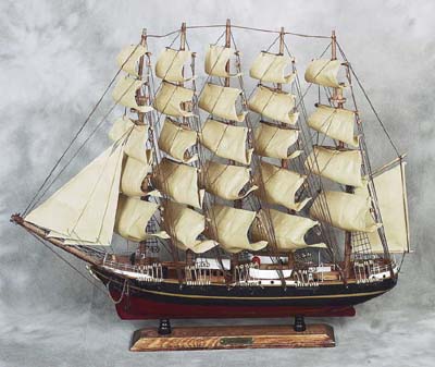 Wooden Clipper Ship - Globe Imports