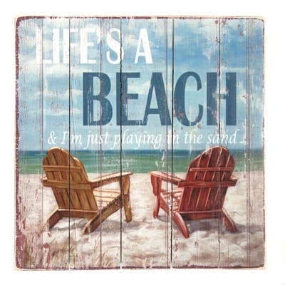 Life's a Beach Sign - Globe Imports