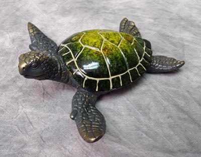 Sea Turtle Figurine - Globe Imports