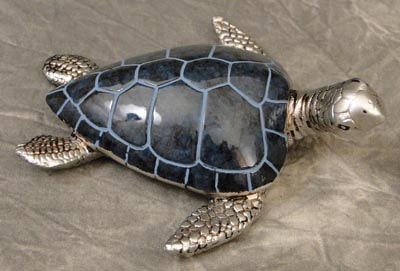 Blue Sea Turtle - Globe Imports