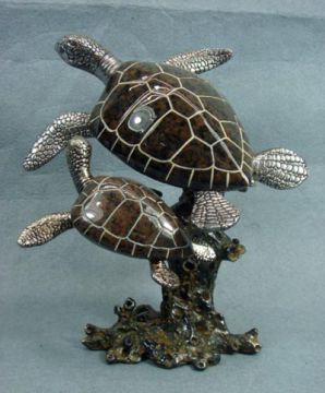 Sea Turtles Figurine - Globe Imports