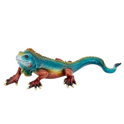 Decorative Blue Iguana - Globe Imports