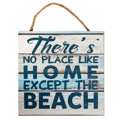 Except the Beach Sign - Globe Imports