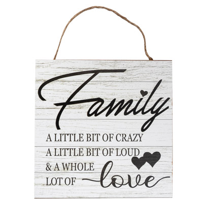 Family Love Sign - Globe Imports